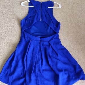 Blue fit and flare Lulu's dress large